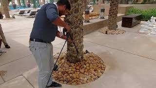 Makita Power Washer Efficiently Cleaning Outdoor Pavements | Makita UAE