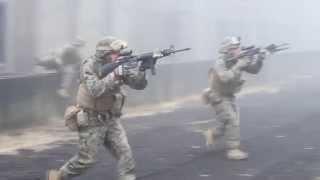 Urban Warfare Training, Part 3 -- Inside the MOUT town