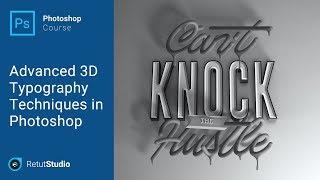 Advanced 3D Typography Techniques in Photoshop