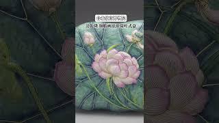 乾隆年间最有品味的一只荷叶式盖盒#东方美学 #在家云游博物馆 #跟着抖音看文物 #中式生活美学 #台北故宫博物院