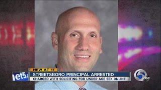 Streetsboro principal charged with attempting sexually explicit conversation with 13-year-old