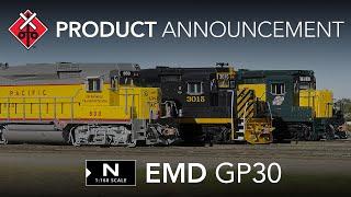 Announcement: All-New N Scale EMD GP30