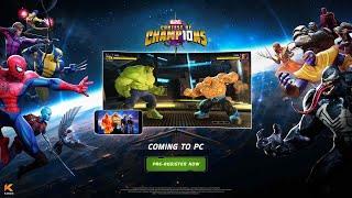 MCoC is coming to PC.  | Marvel Contest of Champions