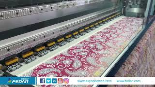 Fedar 12 Heads I3200 Sublimation Printer for all Pattern Design