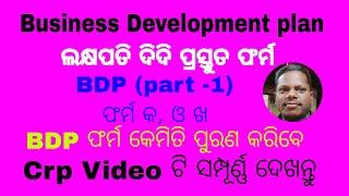 Lakhpati didi/BDP/ଲକ୍ଷପତି ଦିଦି /Business Development plan in odiya / Ajeebika