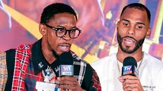 Keyshawn Davis vs Edwin De Los Santos FULL Press Conference & HEATED Face Off Video