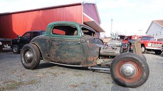 Replacing The Rotten & Smashed Rockers On The 1933 Ford Ardun Coupe