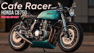 HONDA CB750 SUPER SPORT Custom “Cafe Racer” by Mile Zero Racers