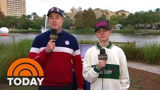 Carson Daly and his son reveal their rivals for PNC championship