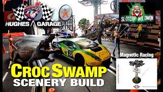 Project: Crocodile Swamp Build Pt1 Ep54 #cars #slotcars #slotcarscenery #hobby #scenery #diorama