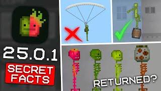 UPDATE 25.0.1: NEW SECRET FACTS in Melon Playground