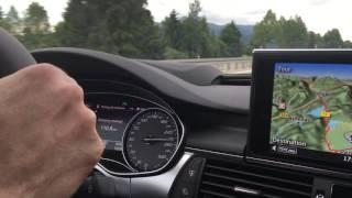 Audi S7 High speed autobahn -  270 kph