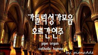 가톨릭성가 오르간 연주모음 / ppipe organ/연속듣기/ catholic hymns/