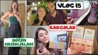 DÜĞÜNE BENİMLE HAZIRLANIN | HAFTALIK VLOG | KIŞLIK DECATHLON ALIŞVERİŞİM VE BİR TAKIM KARGOLAR