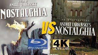 THE 4K of The Year NOSTALGHIA (1983) 4K Ultra HD vs Bluray Comparison from @kinolorber