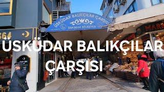 Üsküdar Balıkçılar Çarşısında balık fiyatları  - 22 Şubat 2025 - #turkey #keşfet #viralvideo