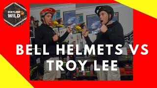 MTB Helemets Bell Vs Troy Lee