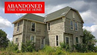 ABANDONED Time Capsule Home, Abandoned Ontario Canada