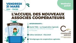 [REPLAY] Webinaire "L'accueil des nouveaux associés coopérateurs"