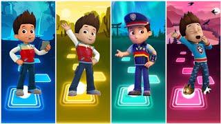 Paw Patrol-Ryder  Chase  Marshall  Zuma  Tiles Hop EDM Rush