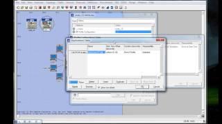 1-How to build simple network and do initial configuration in OPNET Riverbed Simulator