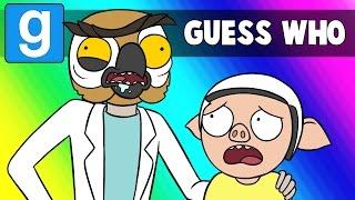 Gmod Guess Who Funny Moments - Rick and Morty Edition! (Garry's Mod)