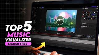 TOP 5 Best Audio Visualizer Maker Online 2024 | Free No Watermark