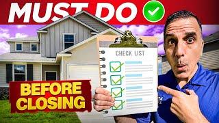 The Final Walkthrough Checklist for New Construction Home Buyers