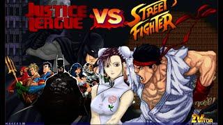 ⭐ Justice League vs Street Fighter by Zvitor | MUGEN Games