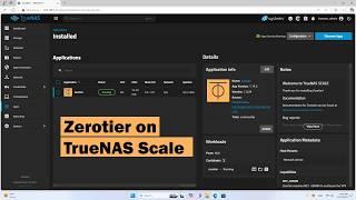 How to remote access TrueNAS Scale with Zerotier VPN