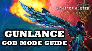 GOD TIER Gunlance Playstyle & Best Combos In Monster Hunter Wilds | Ultimate Gunlance Guide