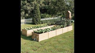 Raised Garden Bed for Outdoor, Deep Large Planter Box for Gardening（7.5× 14.8× 1.6FT）