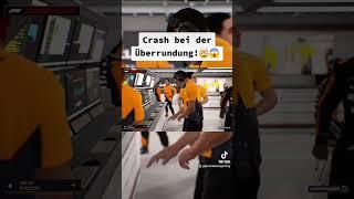 Crash bei der Überrundung!