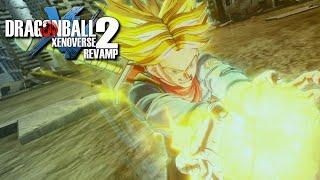 RAGE TRUNKS Gameplay Showcase (Mod) | DRAGON BALL XENOVERSE 2 (Revamp 5.0)