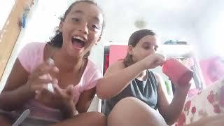 Desafio do slime entre primas