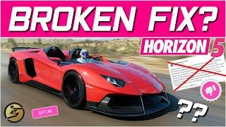 Forza Horizon 5 Update REMOVED?? GIFTS + Festival Playlist Fixed?