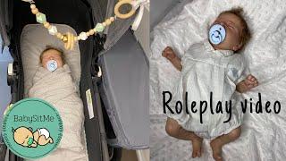 Using the (FREE) BabySitMe Roleplay YouTube VIDEO to Roleplay with my Reborn Baby