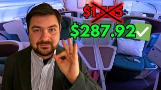 Secret Hacks To Fly BUSINESS CLASS For Cheap