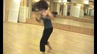 Jennifer Lisette Lopez teaching at the Carribean Dance Studio, Stockholm, Sweden