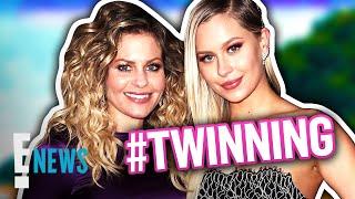 Candace Cameron Bure & Daughter Natasha's Twinning Moment | E! News