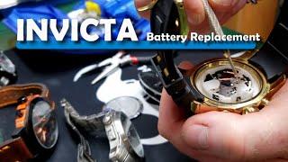 INVICTA Battery Replacement