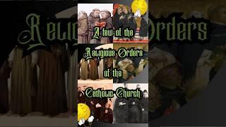 Religious Orders of The Catholic Church A Fun Look #religious #catholic #faith