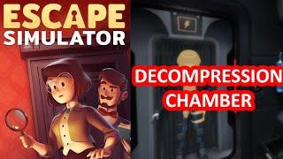 Escape Simulator - Decompression Chamber Walkthrough | Adrift in Space