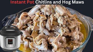 #SoulFood - Instant Pot CHITTERLINGS | #EasyRecipe - Tanny Cooks