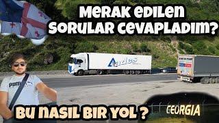 YOLLAR'DA NEREDE DUŞ ALIYORUZ ? KIYAFETLERİ NEREDE YIKATIYORUZ ? GÜRCİSTAN YOLLARINDA 5 TÜRK TIRCI