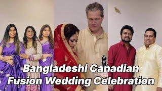 বাংলাদেশী Canadian wedding| GRWM | Madam Glam Gel nail tutorial