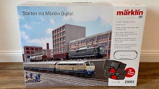 Märklin Digital Startpackung 29051 Epoche IV - Test Unboxing H0 Modelleisenbahn Modellbahn