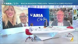 Chat tra Boccia e Sangiuliano, Gianni Barbacetto: "Sarà il giudice a stabilire se lei ha ...