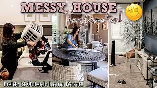 MESSY HOUSE TRANSFORMATION  + Real Life Home Reset & Clean With Me 2025