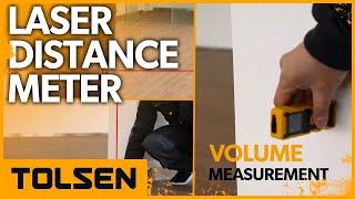 TOLSEN® Laser Distance Meter | Laser Measuring Tool | Laser Distance Measurer 35172